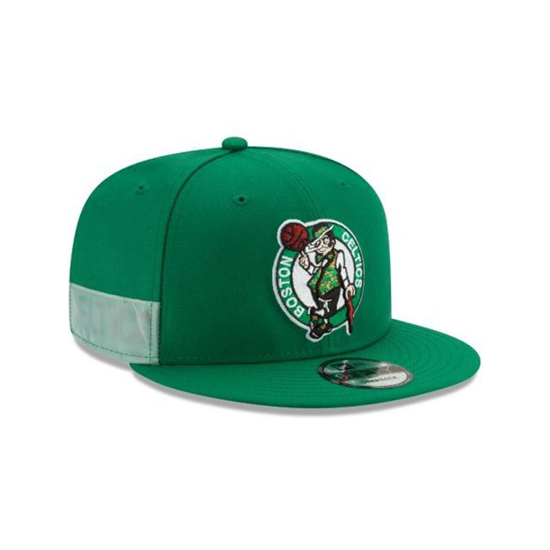 NBA Boston Celtics Clear Feature 9Fifty Snapback (MMQ0118) - Green New Era Caps